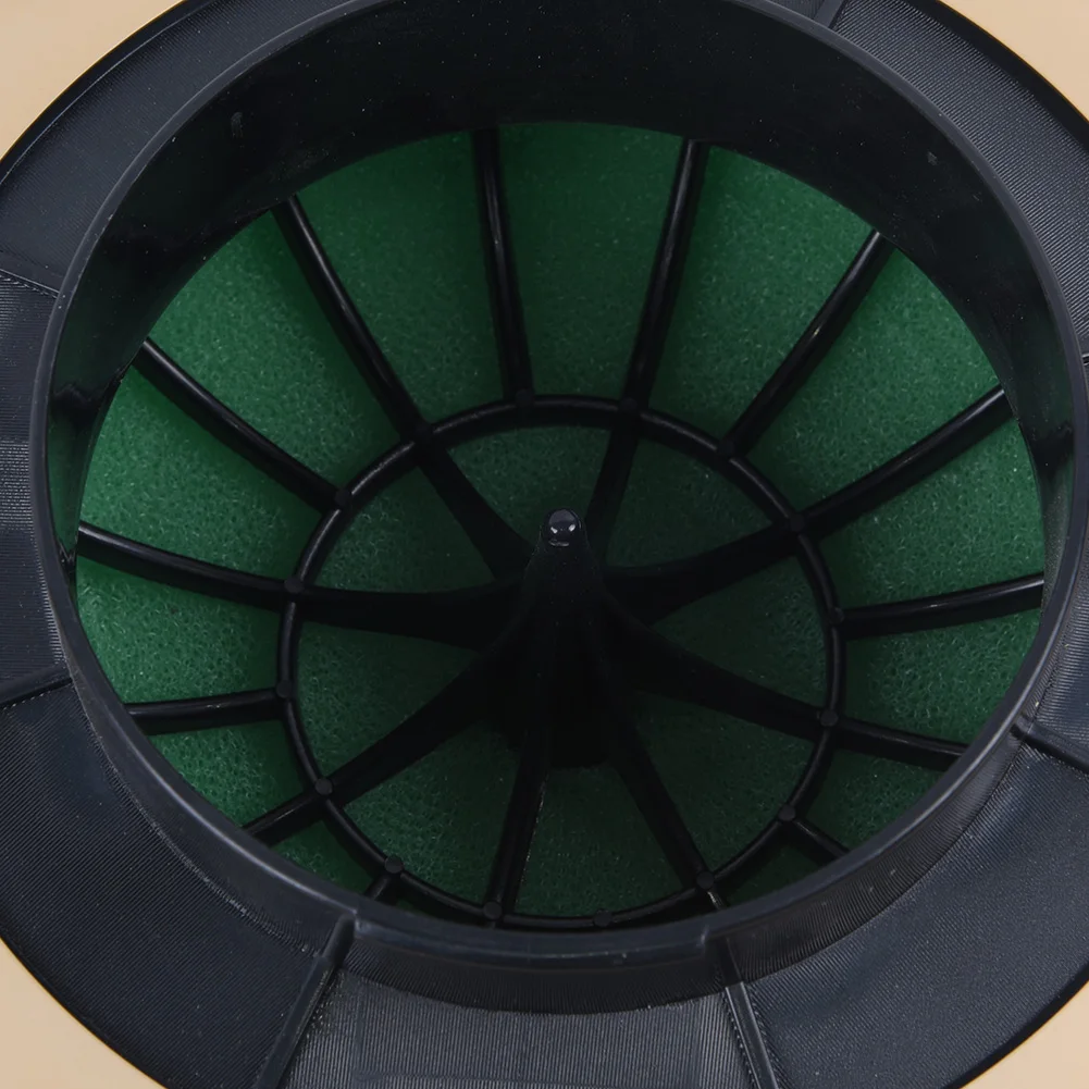 Filtro de ar para Carro Esponja de Alto Fluxo de 100mm Admissão Turbo Cogumelo Verde Acessórios Automotivos Duráveis 1 Peça 17 Filtro de ar para carro, esponja de