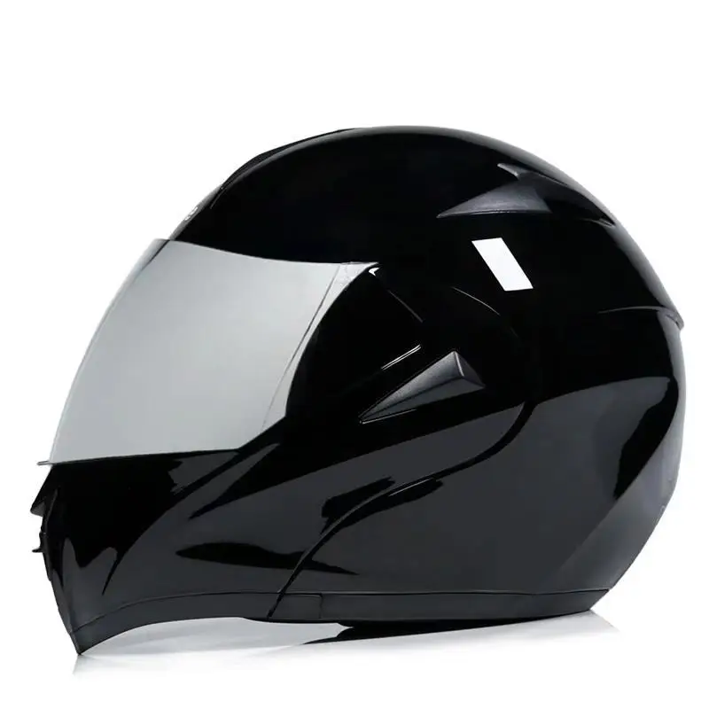 2021 Professional Racing Helmet Modular Dual Lens Motorcycle Helmet Full Face Safe Helmets Casco Capacete Casque Moto S M L