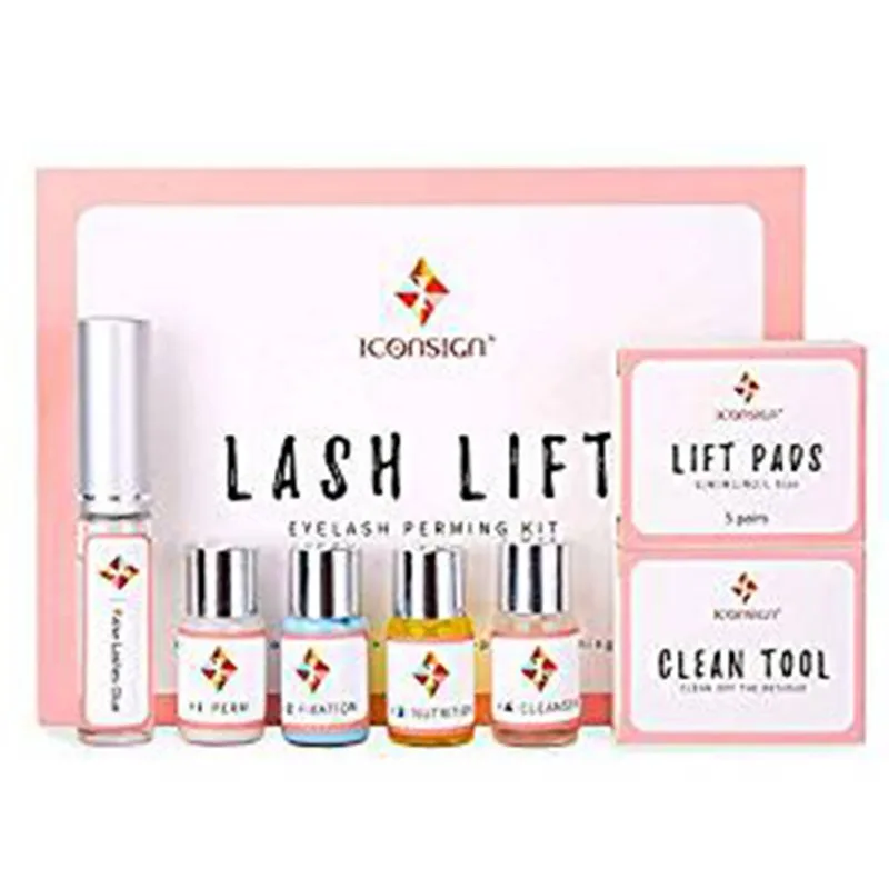 Eyelash Perming Kit Full Eyelash Lift Pads Glue Curling Set Makeup Tools Accessories