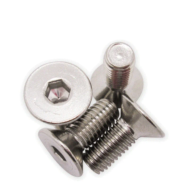 Винт с шестигранным цоколем M4 стандартный винт плоской головкой и винтом из