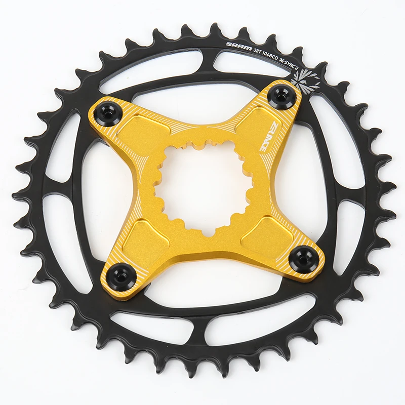 SRAM EAGLE Steel Chainring 38T 104 BCD с прямым креплением zracing адаптер для 12 скоростного горного