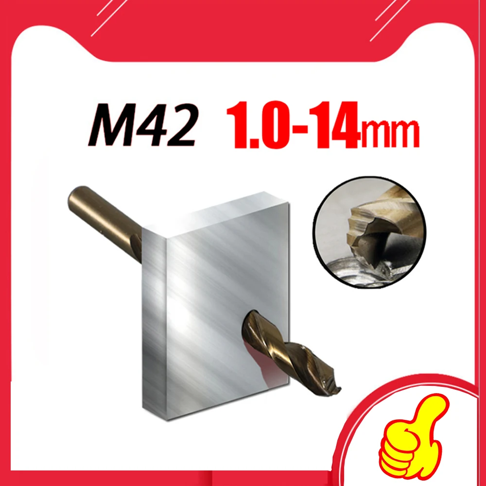 Di Alta Qualità 1Pc Hss M42 Cobalt Twist Punta Del Trapano 1 -14 Millimetri Utilizzato Per La Perforazione In Acciaio Temprato, Cast Ferro E Acciaio I