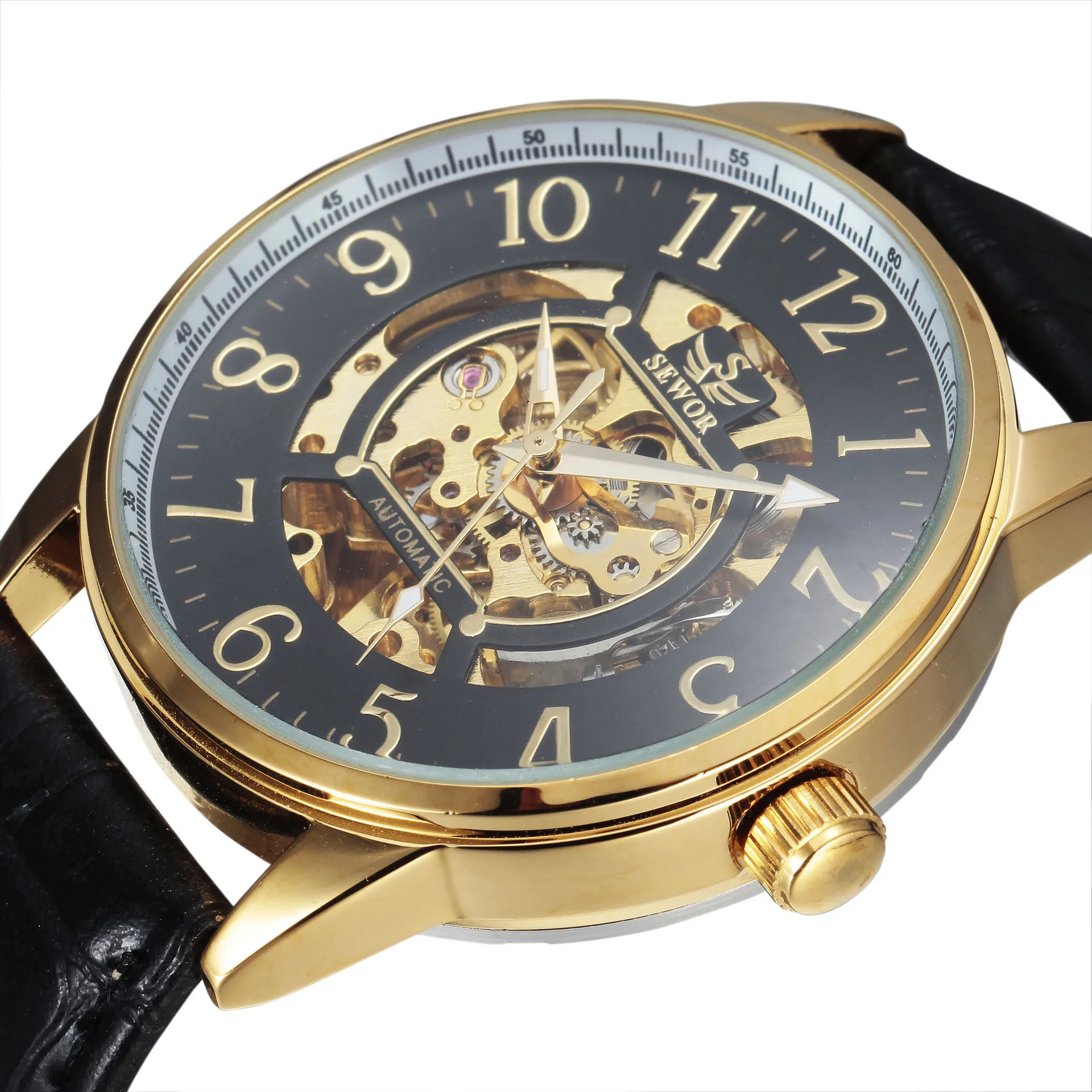 

Sewor Analog Watch Hollow out Business Top Grade Watch Watch