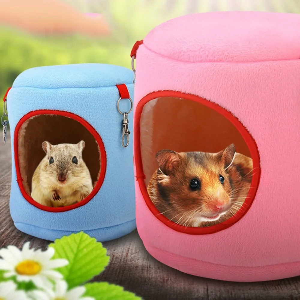 Small Chinchilla House Bed Universal Hanging Bed Super Soft Pet Nest Comfortable Bird House Portable Animal Cage Bed