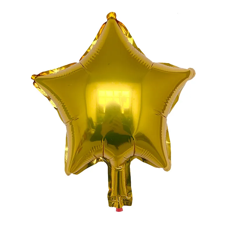 10pcs/lot 10 inch Helium Balloon heart Wedding star Aluminum Foil Balloons Inflatable gift Birthday Party Decoration Ball foil balloons aluminum balloon inflatable balloon birthday balloon set birthday balloons party balloon set