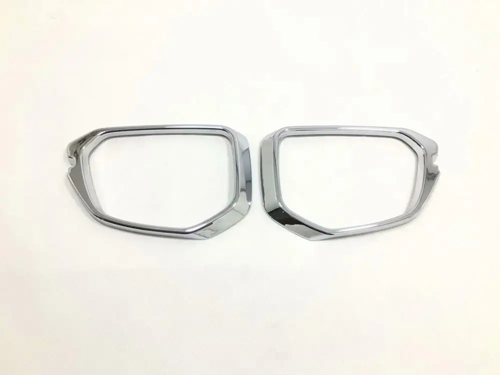 

For Honda Civic 2019 Chrome Rear View Side Door Mirror Rain Visor Shade Cover Trim Car Styling