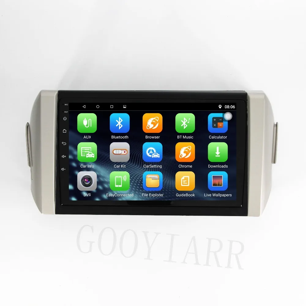 Автомагнитола 2din Android GPS навигация мультимедийный плеер для toyota innova right с стерео