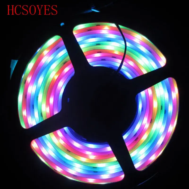 5m RGB Мечта Магия Светодиодные ленты DC12V 6803 IC IP67 водонепроницаемый 5050 SMD 150LED гибкий