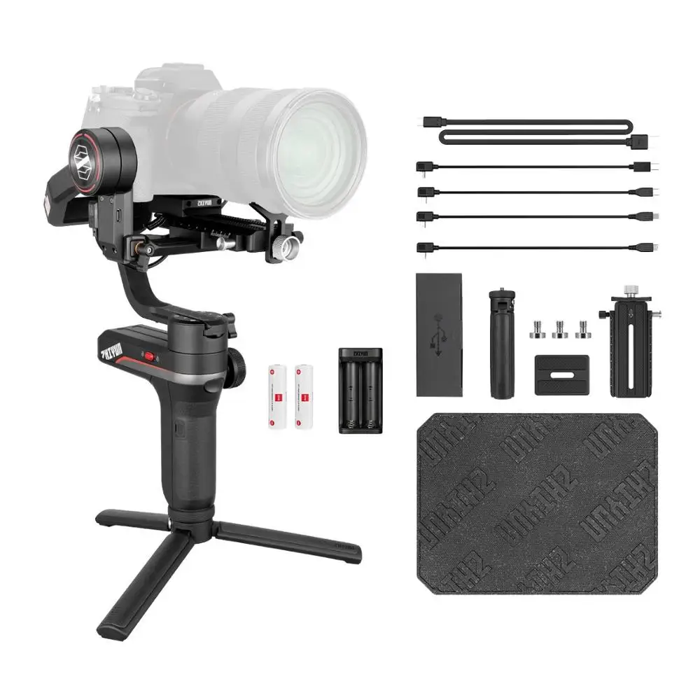 Zhiyun WEEBILL лаборатории, WEEBILL S 3-осевой стабилизатор для sony Panasonic GH5s беззеркальных Камера портативный монопод с шарнирным замком с фокусом Управление - Цвет: WEEBILL S Standard