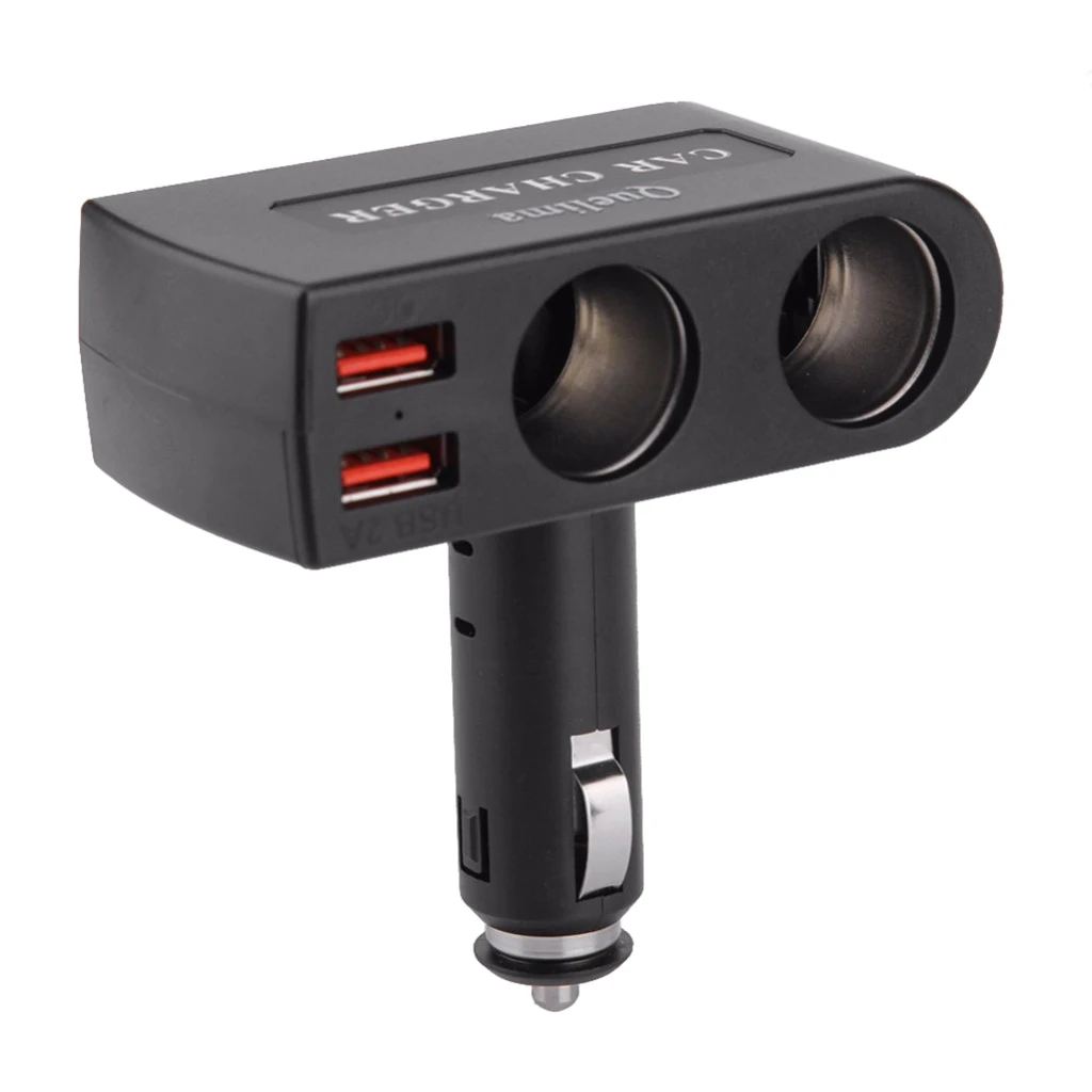Автомобильный адаптер для прикуривателя сплиттер питания USB Автомобильное