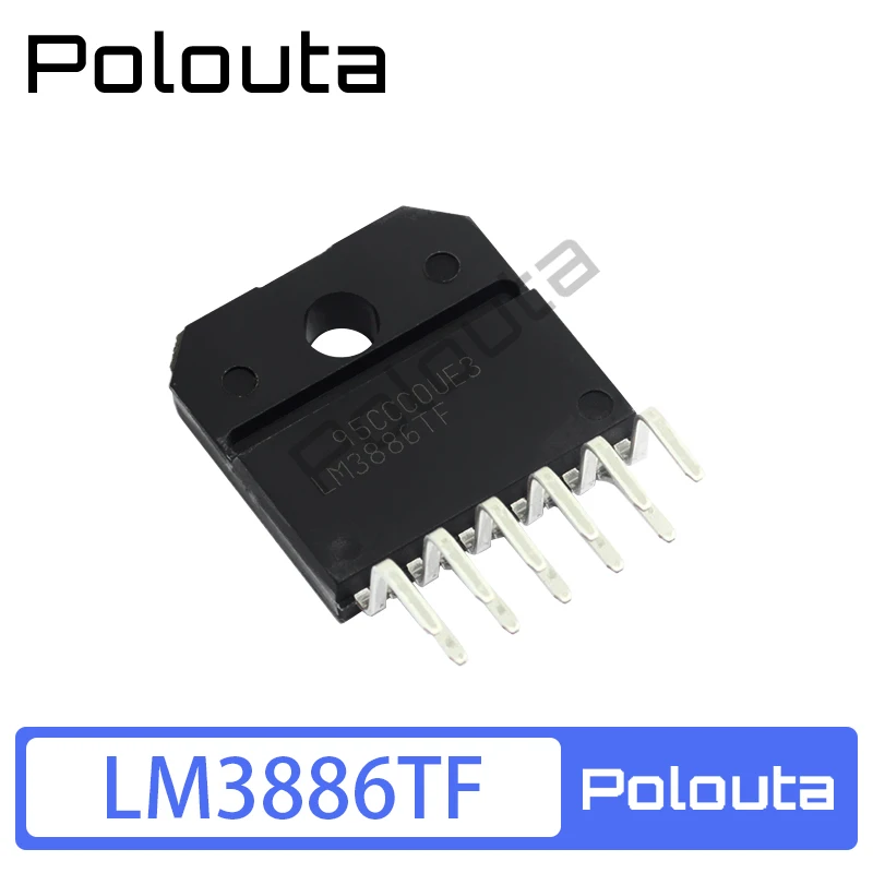 Полнопластиковый аудио усилитель мощности LM3886TF ZIP-11 Однорядный чип акустические