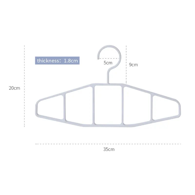 Tie rack Вешалка для одежды органайзер для брюк органайзер для одежды галстук полотенце шарф пластиковые вешалки многофункциональная одежда - Цвет: Tie rack
