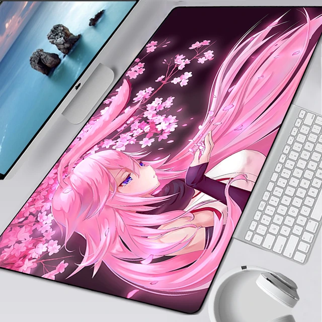 1 Pièce Tapis De Souris Rose Avec Style Girly Pour L'étude Des