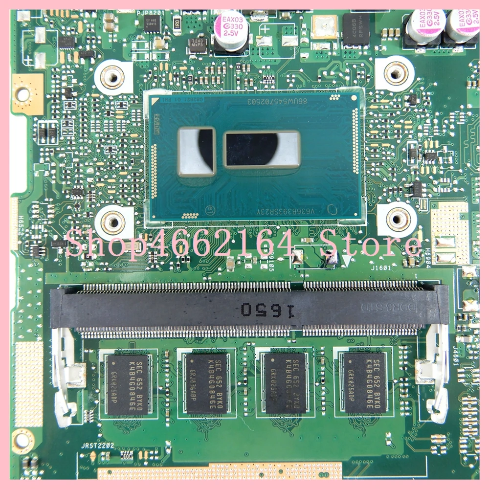 X455LF 4GB RAM I5-5200 CPU REV:3.1 EDP motherboard For ASUS X455L X455LF X455LJ X455LB X455LD A455L