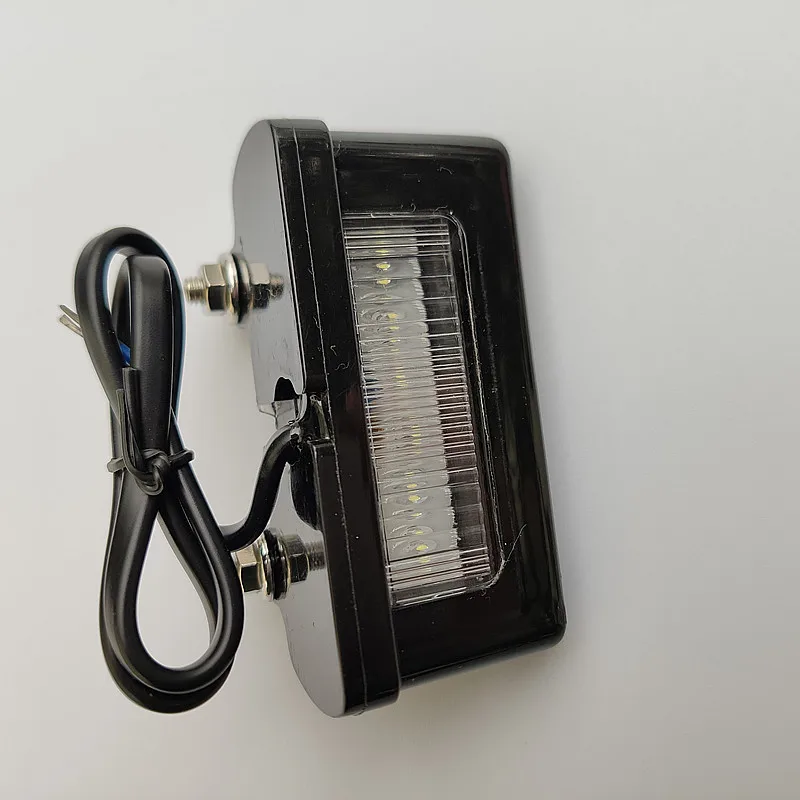 LED Number Plate Lights Trailer License Lamps Truck UTE Caravan 10-30V RV Parts Camper Caravan Accessories