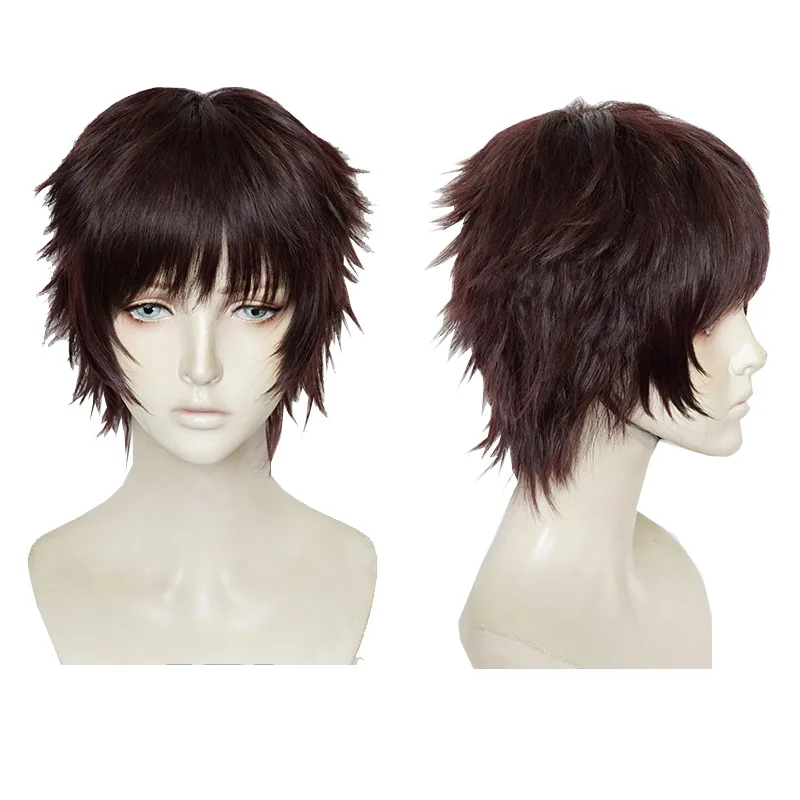 My Hero Academia Boku no Hero Academia Overhaul Kai Chisaki Cosplay Mask Brown Wigs Latex Beak Shape Mask Halloween Cos Props  (6)