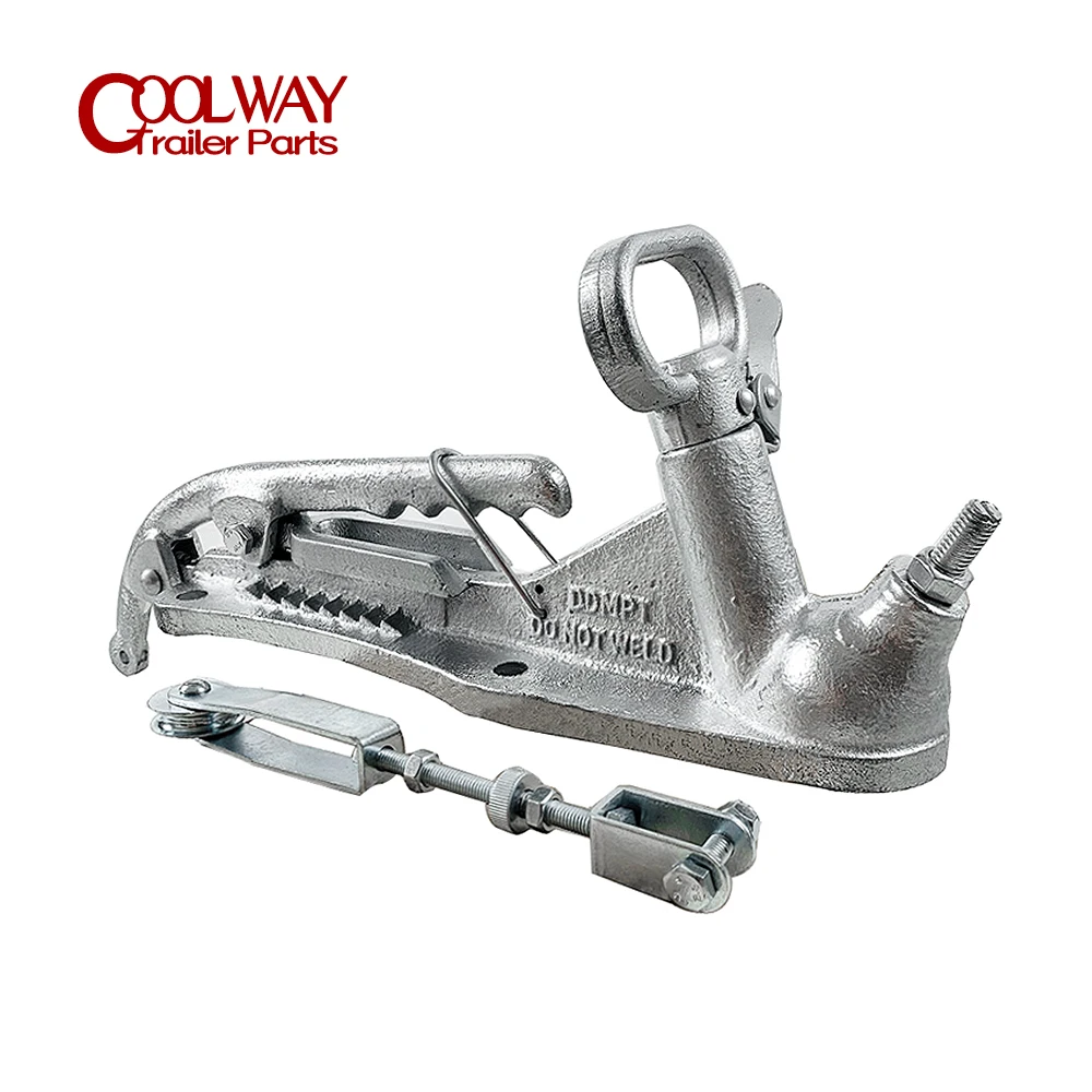 3500Kg 50mm Trailer Electric Casting Coupling Hitch Coupler W/N Brake Level Parts RV Accessories Camper Caravan Components
