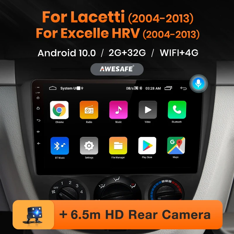AWESAFE PX9 для Chevrolet Lacetti J200 Buick Excelle Hrv 2004 2013 Daewoo Gentra 2 2015 автомобильное радио GPS Android