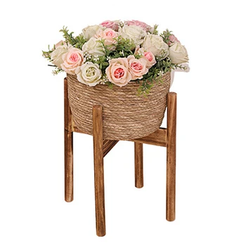 

Plant Stand Bedroom Garden Modern Shelf Indoor Nordic Style Office Display Rack Flower Pot Holder Balcony Home Decor Solid Wood