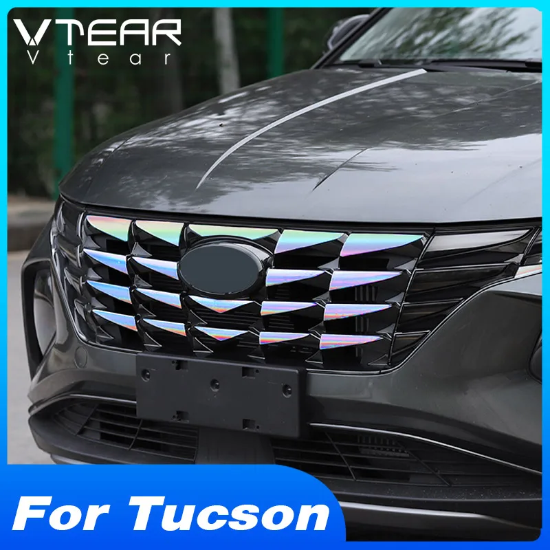 Für Hyundai Tucson NX4 2021 2022 Auto Bunte Nahen Net Dekoration Aufkleber  Abdeckung Außen Schutz Stylings Zubehör - AliExpress