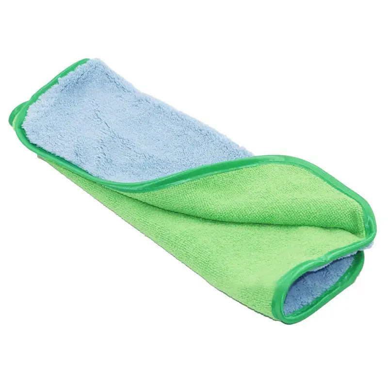42X37(blue green) Yiwa полотенце из микрофибры для автомобиля Очищающая высушивающая ткань для ухода за автомобилем полотенце для мытья - Цвет: 42X37(blue green)