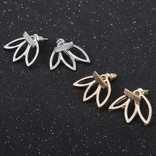 Панк золото; серебро; сережки Fmeale простые Т-образные серьги-гвоздики для женщин, хорошее ювелирное изделие, Новинка