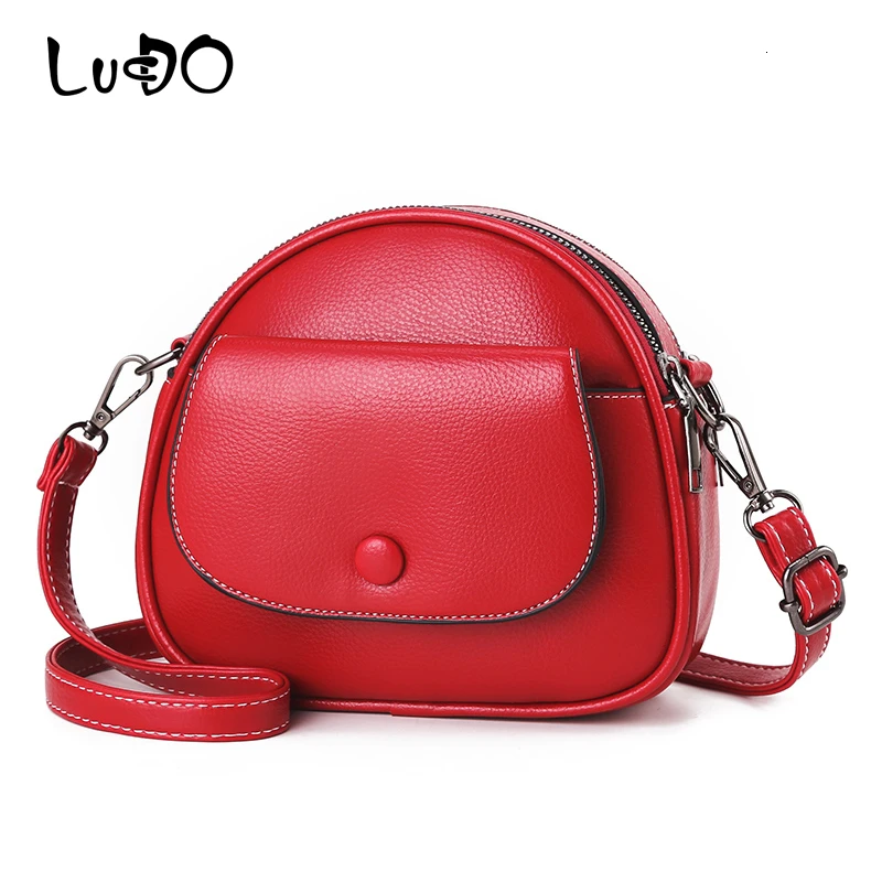 Модная дизайнерская сумка на плечо LUCDO для женщин миниатюрные мессенджеры через