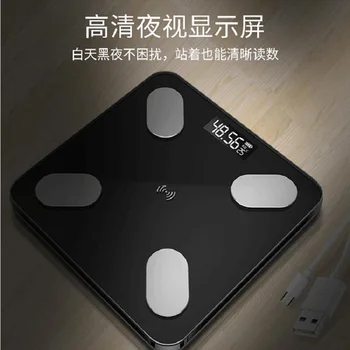 

Weighing scale mobile phone Bluetooth smart body fat scale electronic weighing scale