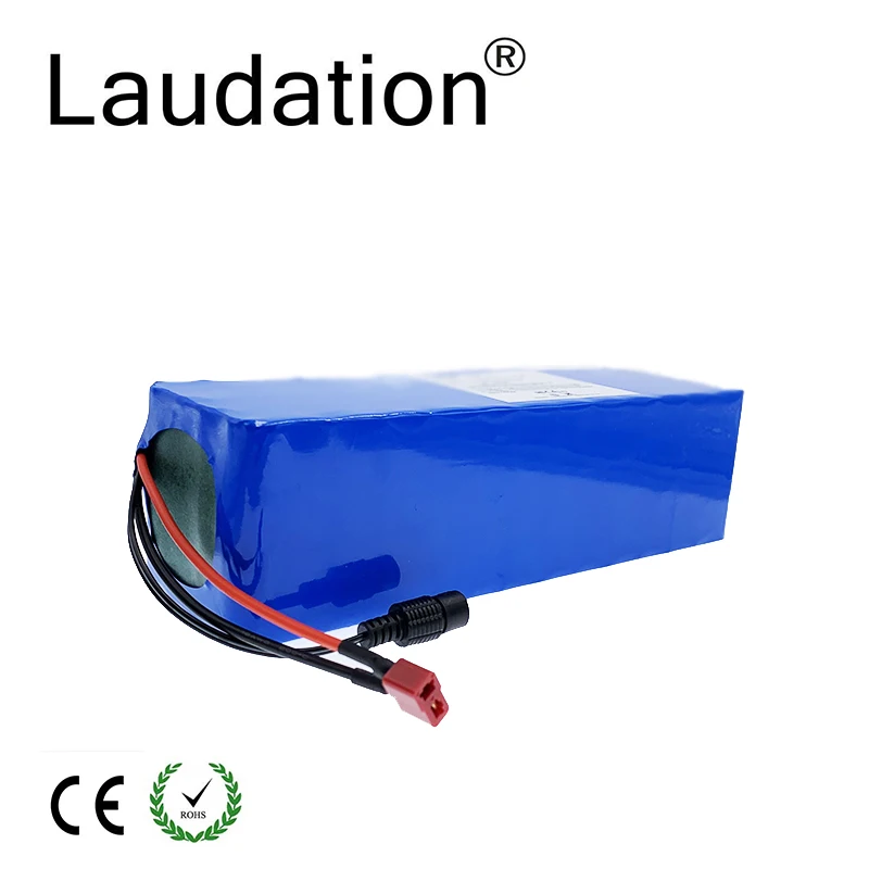 Laudation 48 V 8ah литиевая батарея электрического велосипеда встроенный 15A BMS 13S 3P для 48 Вольт 500 W E электрический велосипед с 2A зарядным устройством