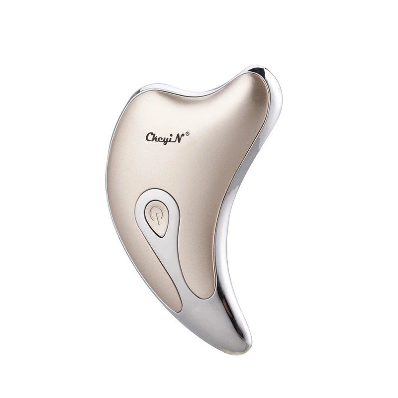 Electric Gua Sha Board Facial Massager Face Lifting Scraping Tool Microcurrent Massage Guasha Plate Wrinkle Removal Slimming 48