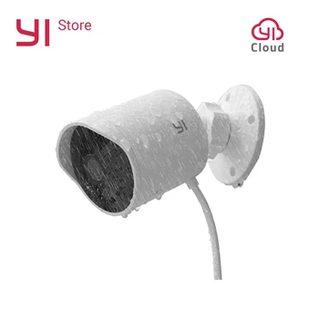 

YI Wifi Outdoor Camera 2.4G Wireless Security IP Cam Resolution Waterproof Motion Detection Security Surveillance System Cloud