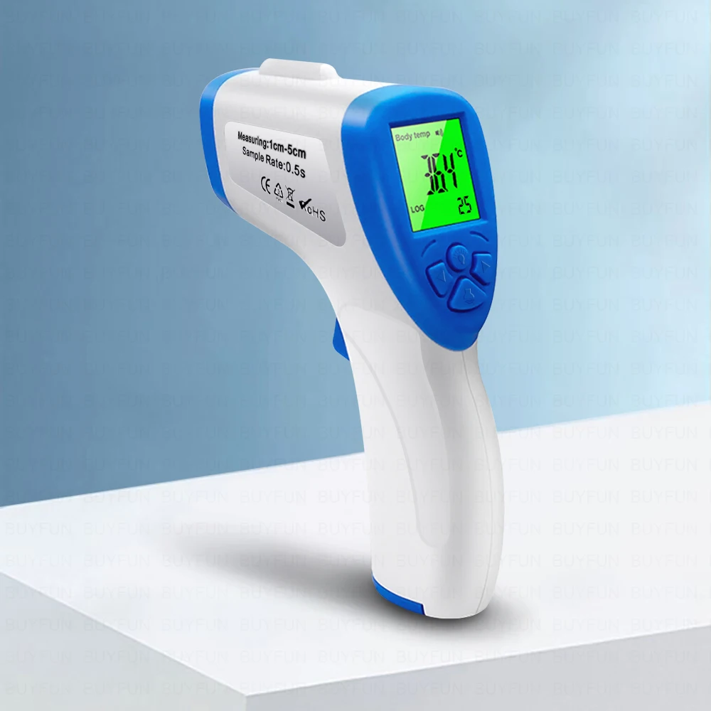 

Non-contact Termometro LCD Digital Thermometer Infrared Forehead Body Thermometer Human Temperature Test Measurement Device