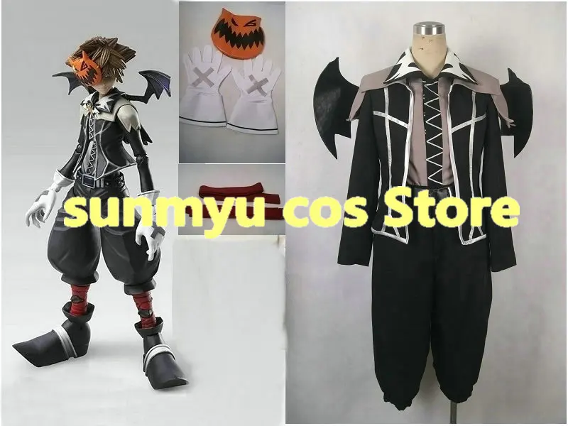 KingdomHeartsSoraHalloweenTownSantaClausCosplayCostumeCustom
