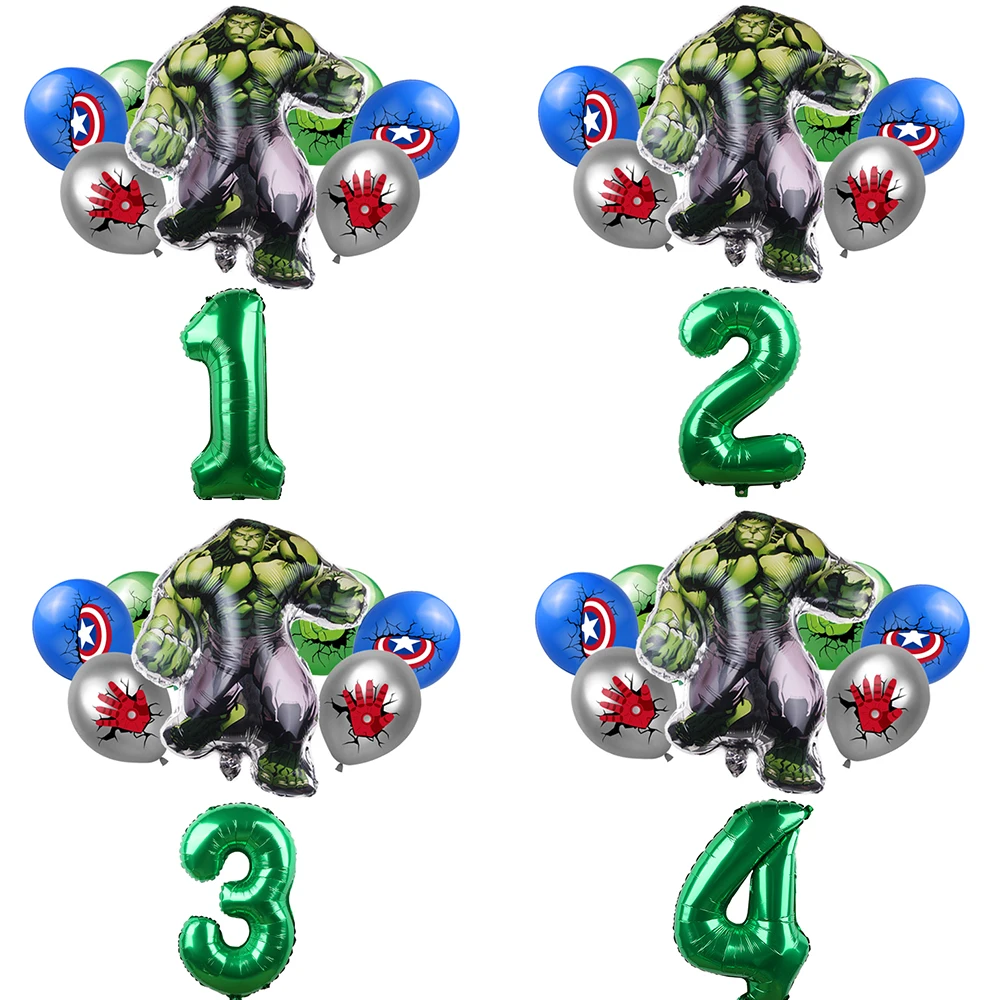 8 шт. воздушные шары из фольги мстители | Дом и сад