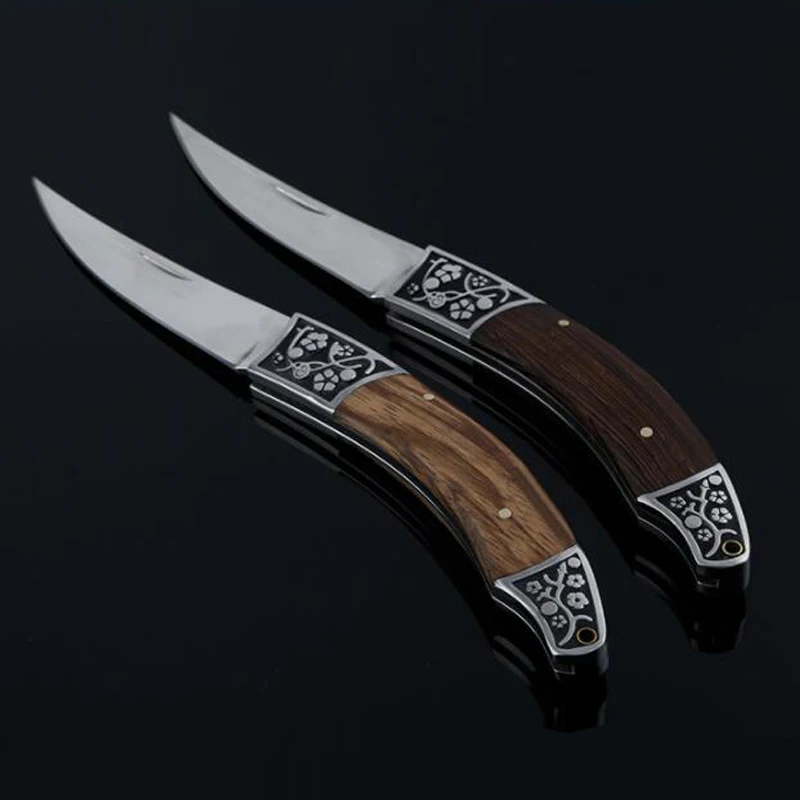 Складной нож для охоты, карманные тактические ножи для выживания, небольшой прямой нож, многофункциональные инструменты для кемпинга и отдыха на природе