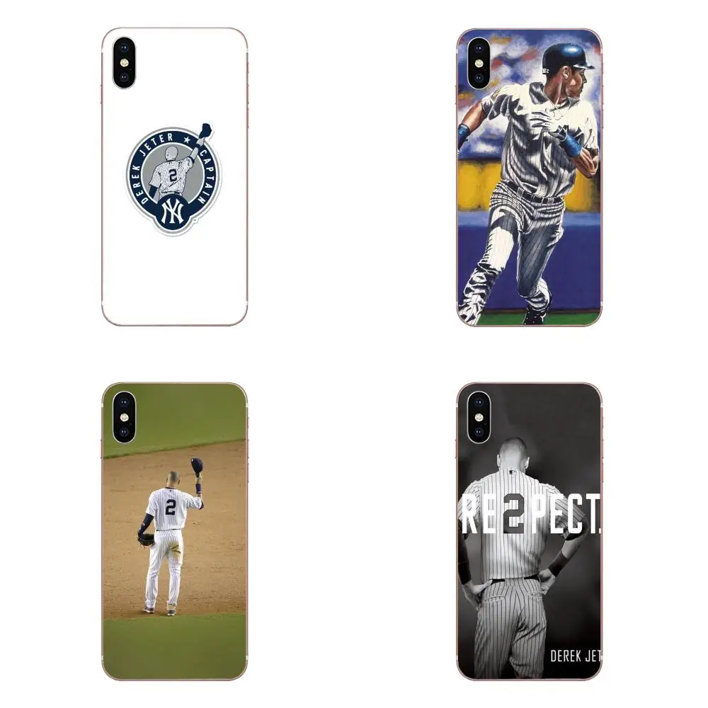 Силиконовый чехол-сумка Derek Jeter Re2pect для Huawei NOVA 2 V20 Y3II Y5 Y5II Y6 Y6II Y7 Y9 G8 G9 GR3 GR5 GX8 Prime 2018