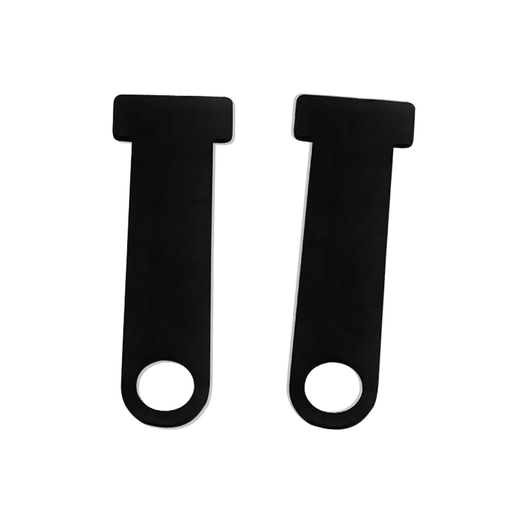 2pcs Universal Motorcycle Scooter Helmet Strap D-Ring Lock Extensions Fit for Open/Full Face Helmets