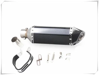 

38MM-51MM Universal Motorcycle Accessories Muffler Exhaust Pipe for Aprilia SHIVER GT TUONO R TUONO RSV4 RSV4 FACTORY