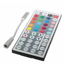 

44Keys IR Remote Controller For RGB LED Strip Stripe String Ribbon Neon 5050 3528 SMD DC 12V Dimmer Diammable Mini Controller