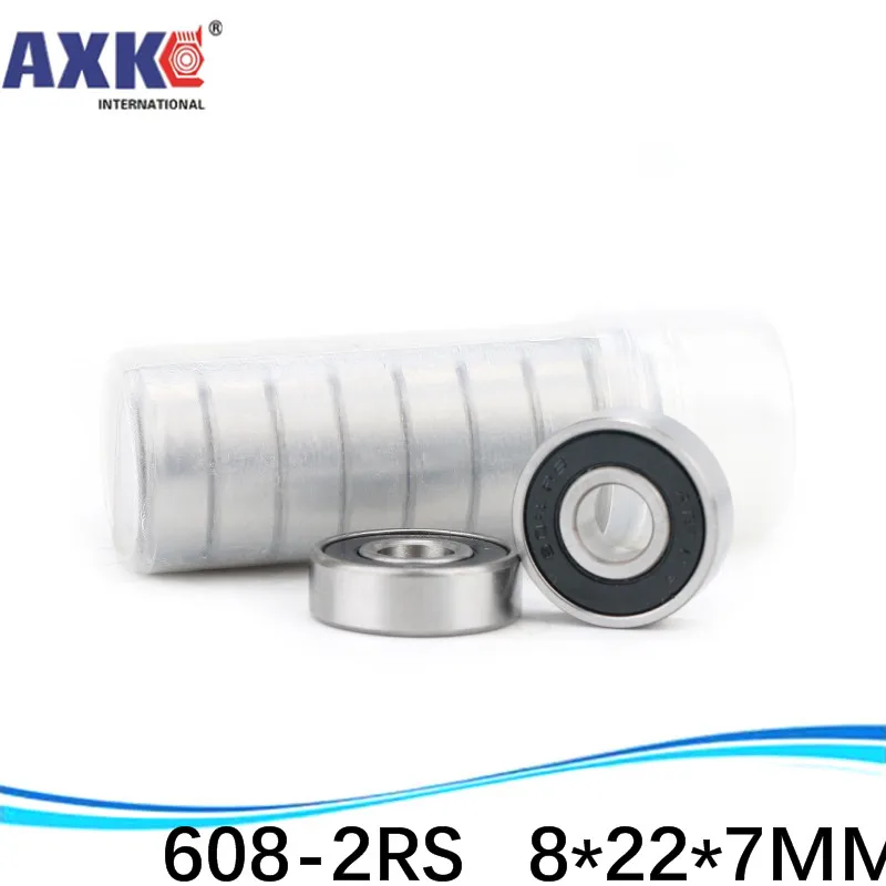 (1 шт.) высокое качество глубокий шаровой подшипник двойной резиновый