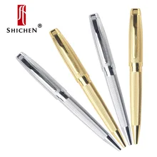 Shichen A077 да Новинка гравированная тяжелая металлическая шариковая ручка 0,7 мм и 1,0 мм nib. Подарочная ручка для школы и офиса