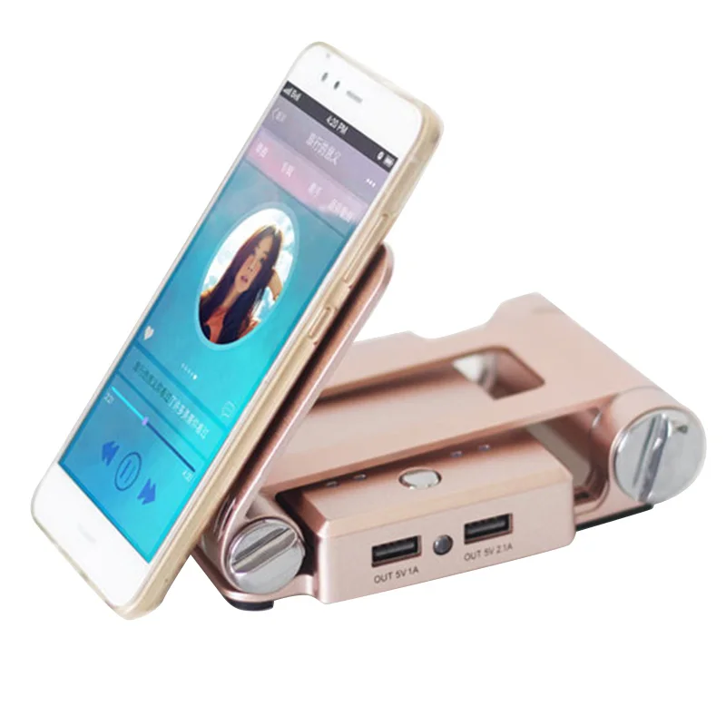 

Charging Mobile Phone Stand Magnetic Holder Powerbank Multifunction Poratble Bracket TU-shop