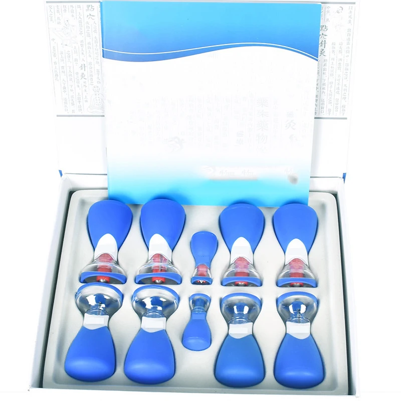 

10PCS Vacuum Cups Health Care Acupoint massage cup Set Suction cans Anti Cellulite Sucker Ventosa Relief fatigue