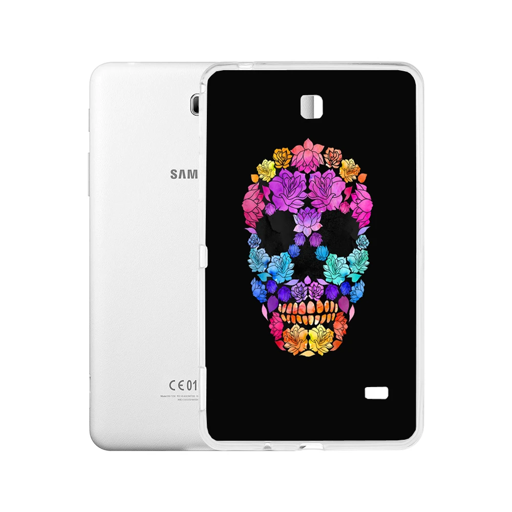 

soft TPU print case for Samsung Galaxy Tab 4 7.0 SM-T230 SM-T231 painted transparent tablet silicone back cover