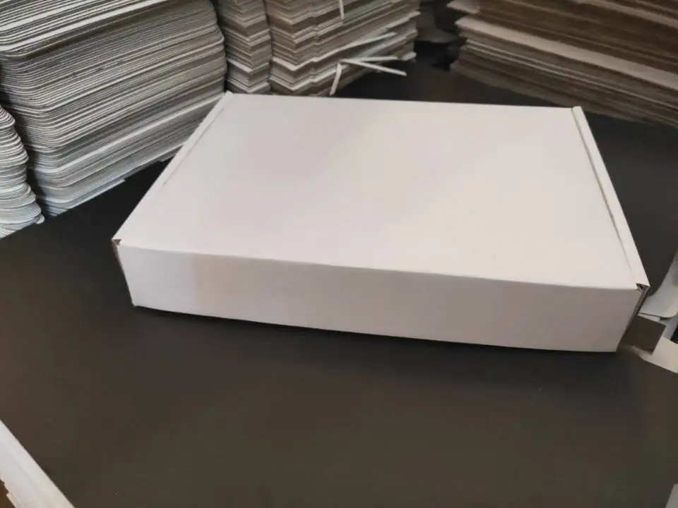 Pape Подарочная коробка 10 шт./партия, крафт-коробка, почтовый пакет, упаковочные коробки, коробка для хранения крафт-бумаги, почтовый ящик, 3 слоя