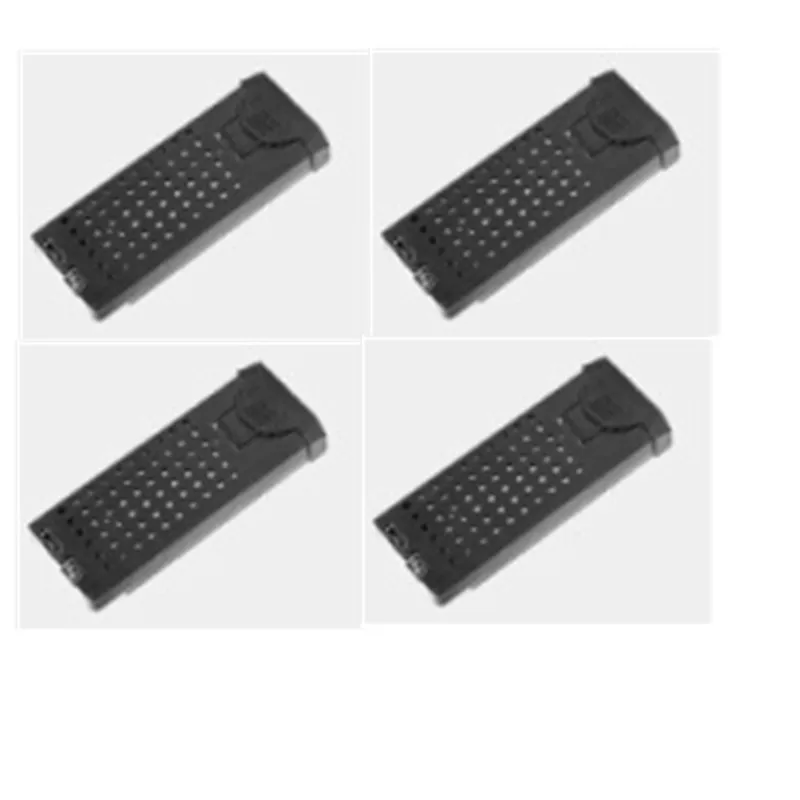 Hot sell RC Drone Spare Parts 4pcs battery 3.7V 500mAh battery for X34F LH-X34F Selfie Rc drone Parts Drone Spare Parts