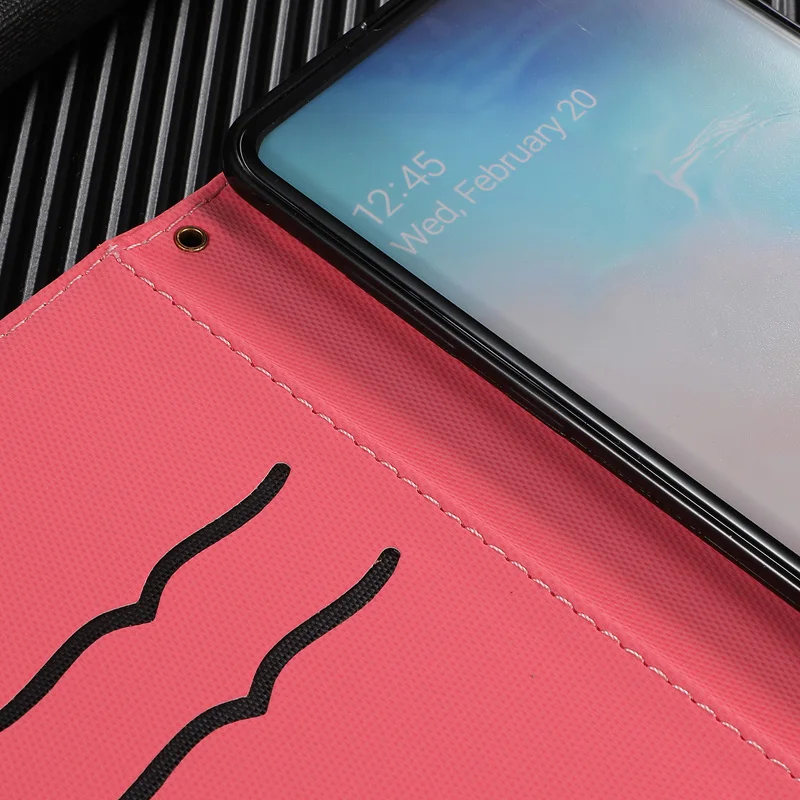 Модный чехол для телефона из искусственной кожи для samsung Galaxy A50 A70 A40 A30 A20 M20 S10e S10 S9 S8 J4 J6 плюс SM-J610FN чехол Крышка