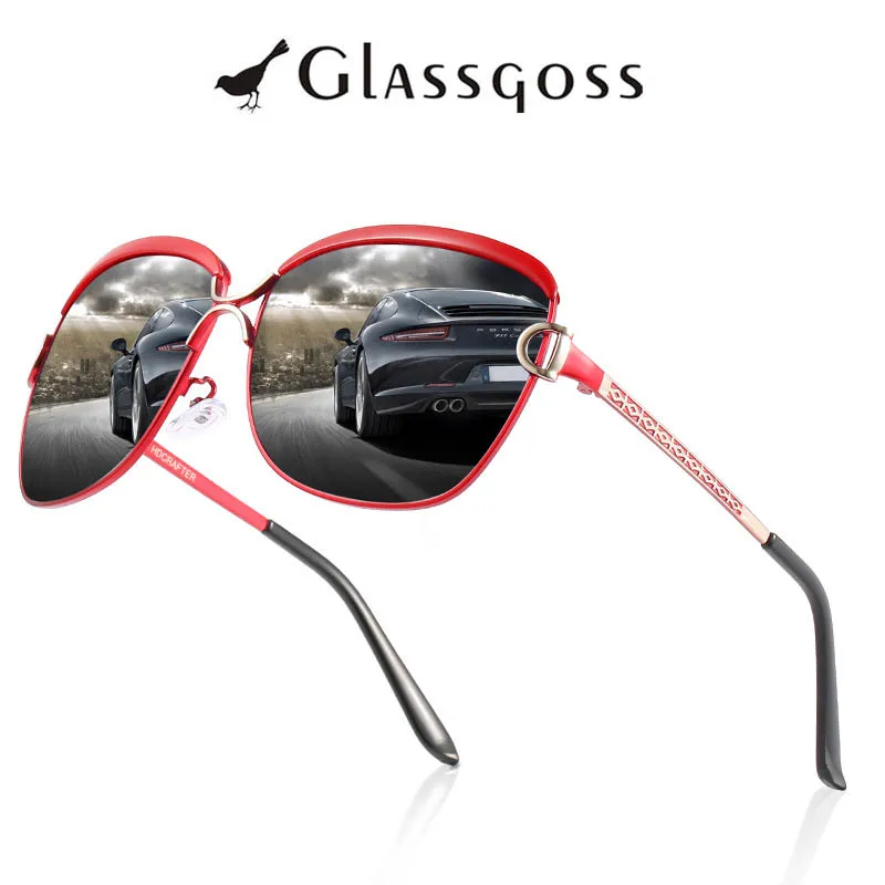 

Ms. Polarized Sunglasses Trend Sunglasses Classic Oversize Glasses Driving Mirror diao yu jing