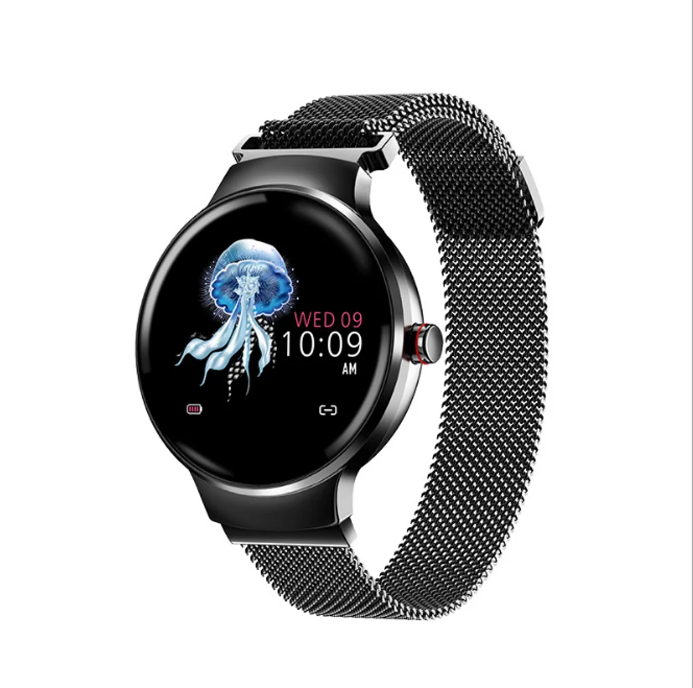 Черный Браслет для смарт-часов H5 женский Bluetooth 4,0 спортивный монитор сердечного ритма 140 мАч фитнес-трекер кровяное давление для Xiaomi Mi Band 3 - Цвет: Черный