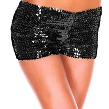 Модные женские летние блестящие шорты с блестками шикарные мини стрейч танцевальная клубная одежда шорты с высокой талией черный, золотой, зеленый, серебристый